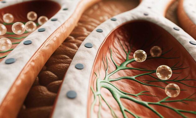 Diffusion of Oxygen and Carbon Dioxide in human respiration