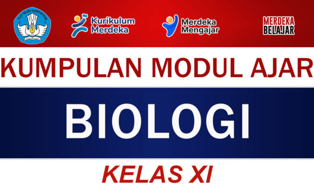 Kumpulan Modul Ajar Biologi Kelas XI Fase F