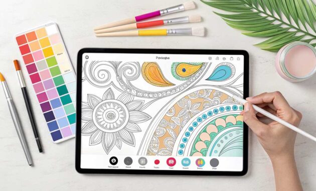 Aplikasi mewarnai digital