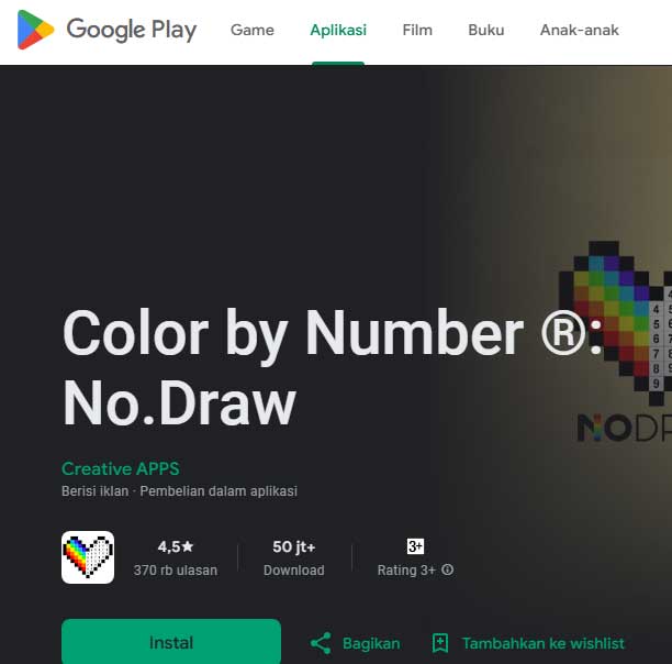 Draw Color by Number