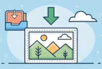 ilustrasi download gambar