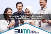 kesempatan kerja bidang operasional bumn di kab tambrauw papua barat 1753256118