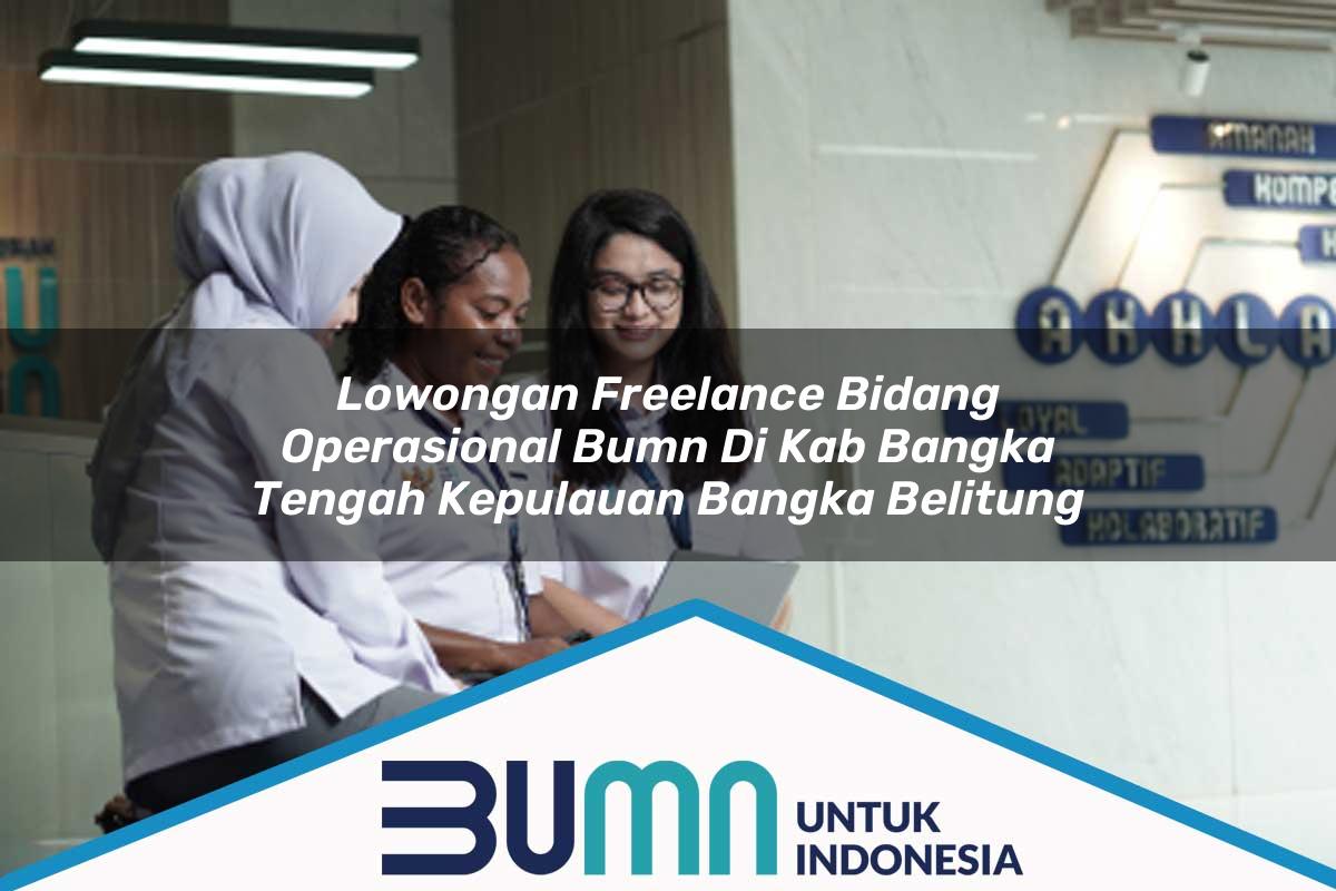 Lowongan Freelance Bidang Operasional BUMN di Kab. Bangka Tengah, Kepulauan Bangka Belitung Tahun 2025