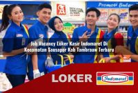 job vacancy loker kasir indomaret di kecamatan sausapor kab tambrauw terbaru 1755617903