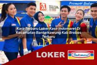 karir terbaru loker kasir indomaret di kecamatan bantarkawung kab brebes terbaru 1755550700