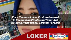 karir terbaru loker kasir indomaret di kecamatan pinolosian timur kab bolaang mongondow selatan terbaru 1756016778