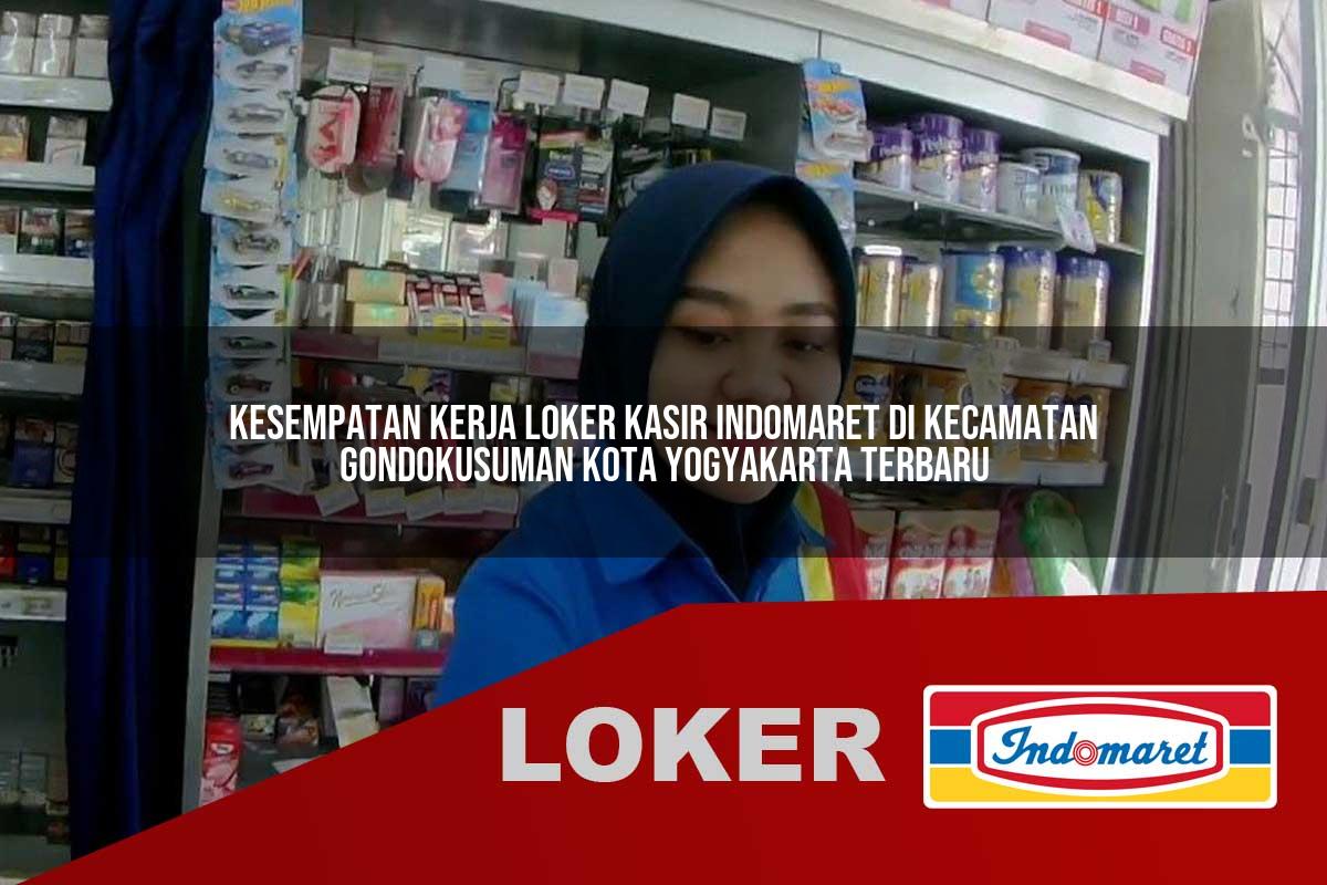 kesempatan kerja loker kasir indomaret di kecamatan gondokusuman kota yogyakarta terbaru 1755635779