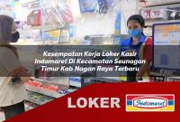 kesempatan kerja loker kasir indomaret di kecamatan seunagan timur kab nagan raya terbaru 1755539008