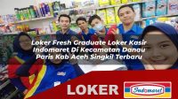 loker fresh graduate loker kasir indomaret di kecamatan danau paris kab aceh singkil terbaru 1755999739