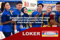loker tanpa pengalaman loker kasir indomaret di kecamatan pamona utara kab poso terbaru 1755556458