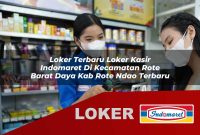 loker terbaru loker kasir indomaret di kecamatan rote barat daya kab rote ndao terbaru 1755637461