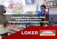 lowongan freelance loker kasir indomaret di kecamatan tanggungharjo kab grobogan terbaru 1755556577