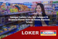 lowongan freelance loker kasir indomaret di kecamatan wawonii barat kab konawe kepulauan terbaru 1755555858