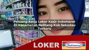 peluang kerja loker kasir indomaret di kecamatan belitang kab sekadau terbaru 1755990137
