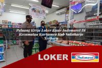 peluang kerja loker kasir indomaret di kecamatan kartasura kab sukoharjo terbaru 1755557177