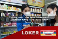 peluang kerja loker kasir indomaret di kecamatan selong kab lombok timur terbaru 1755607154
