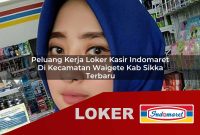 peluang kerja loker kasir indomaret di kecamatan waigete kab sikka terbaru 1755549701