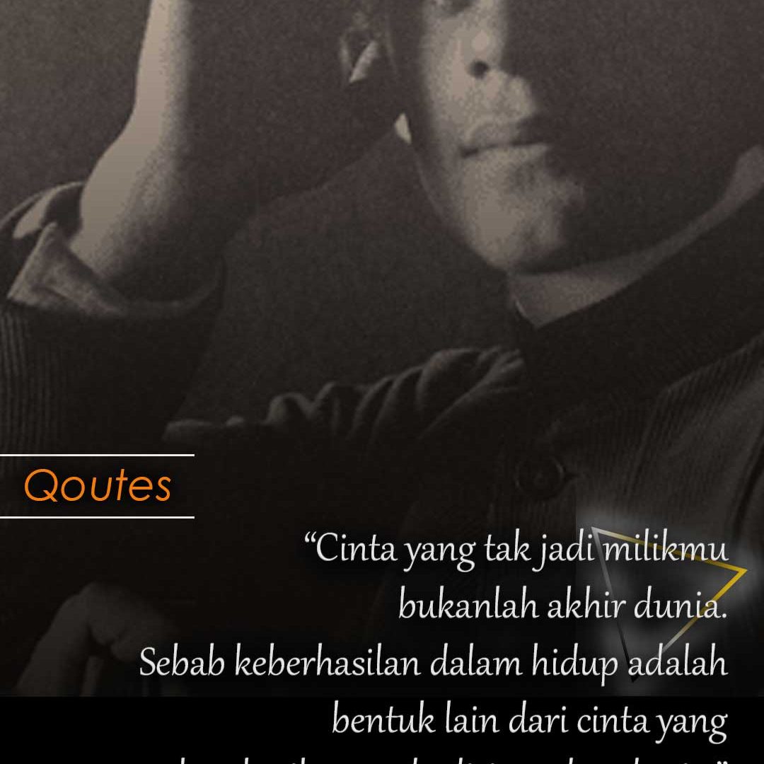 Cinta yang tak jadi milikmu bukanlah akhir dunia