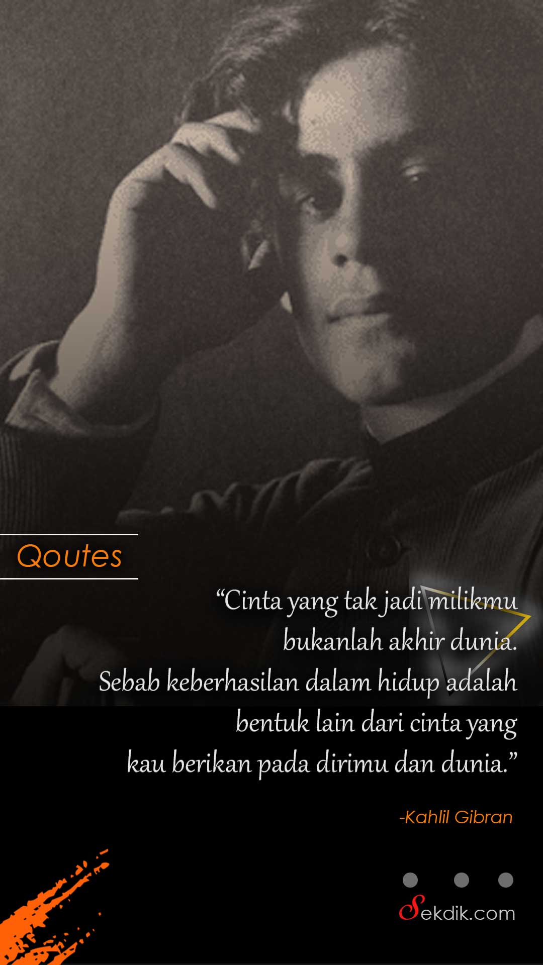 Cinta yang tak jadi milikmu bukanlah akhir dunia