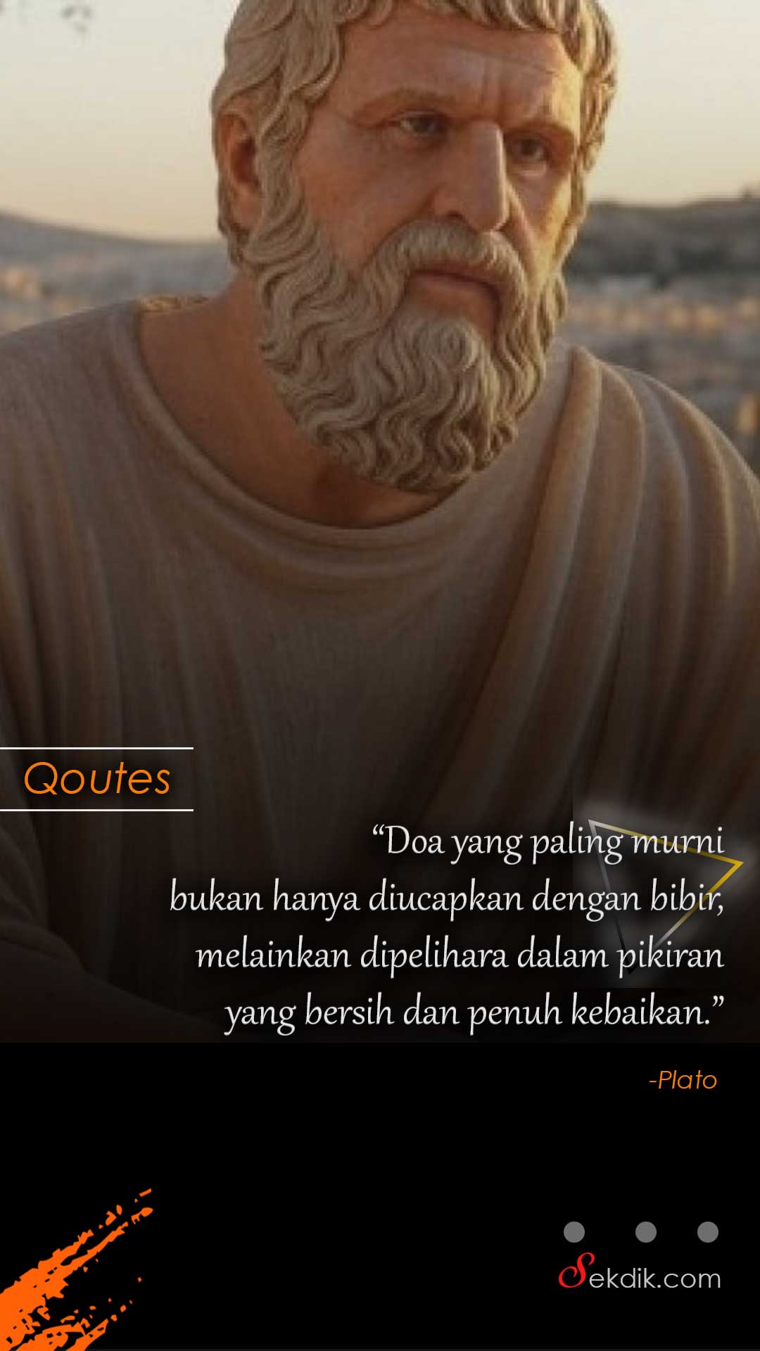 Doa yang paling murni bukan hanya diucapkan dengan bibir 1 Doa yang paling murni bukan hanya diucapkan dengan bibir