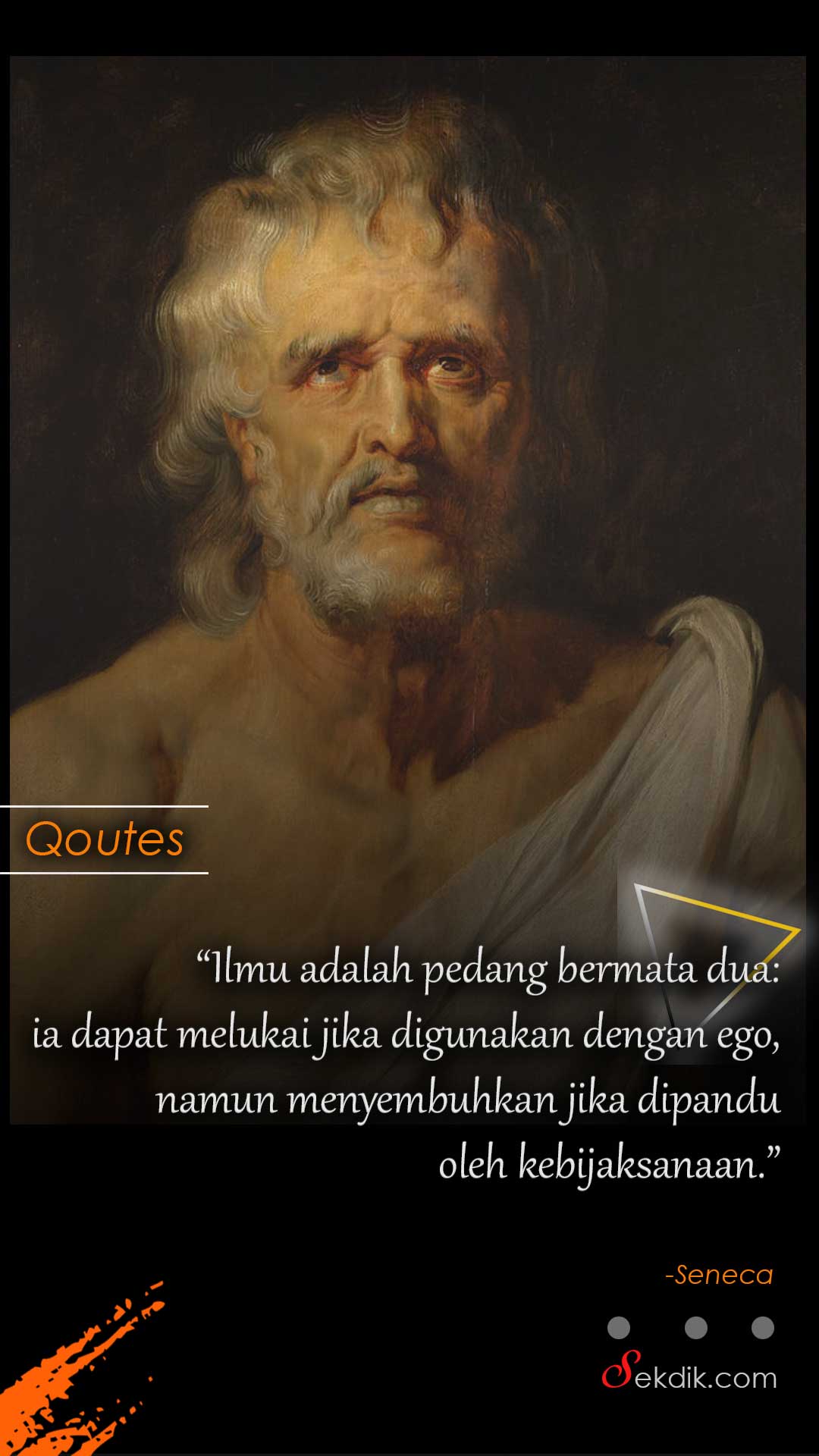 Ilmu adalah pedang bermata dua