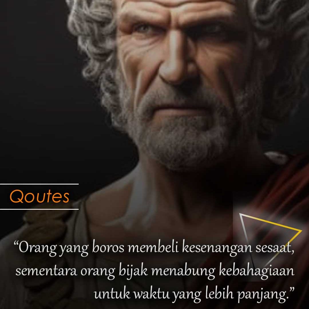 Orang yang boros membeli kesenangan sesaat