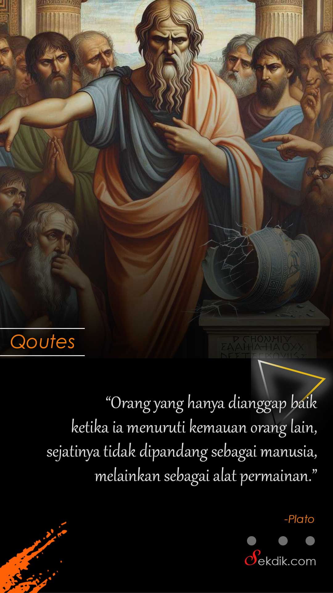 Orang yang hanya dianggap baik