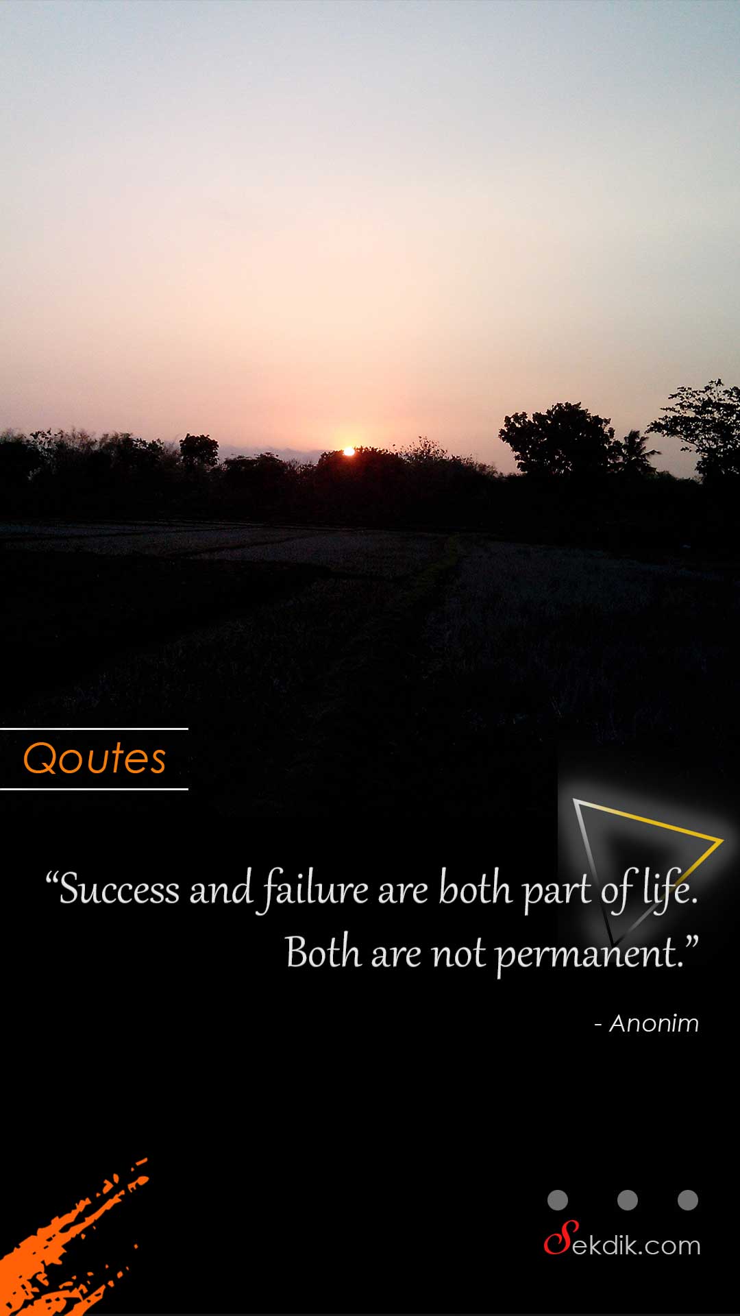 Success and failure are both part of life 1 Success and failure are both part of life