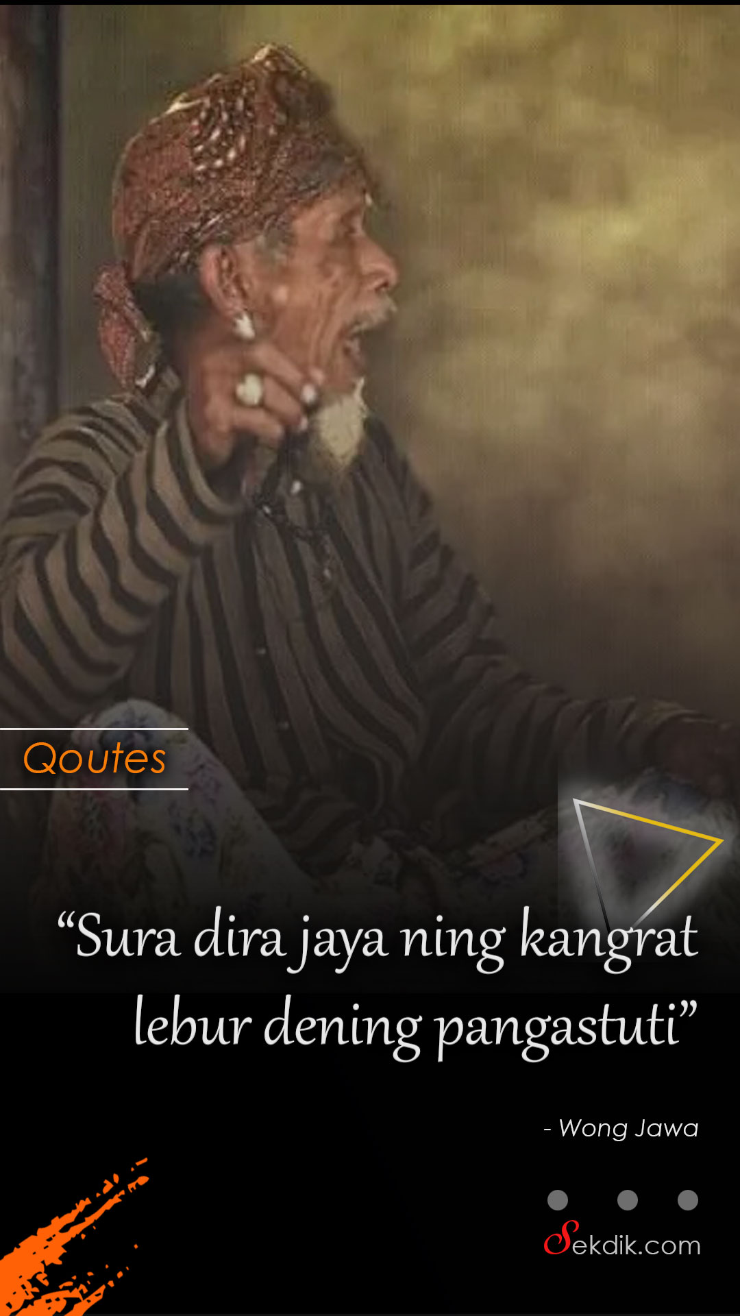 Sura dira jayaning kangrat 1 Sura dira jaya ning kangrat