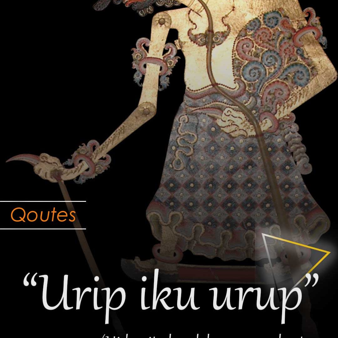 Urip iku urup