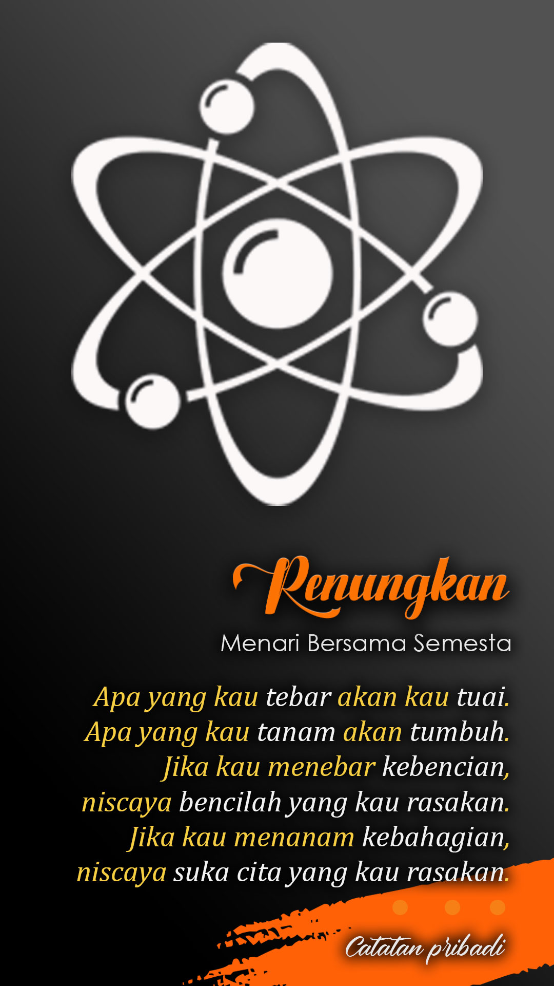 Hukum tebar tuai 1 Hukum tebar tuai