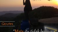 Mata itu tidak berguna kalau pikiran kita buta