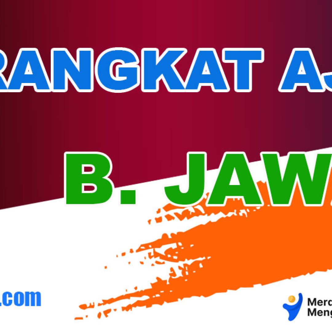 Perangkat Ajar Deep Learning Bahasa Jawa Kelas 1