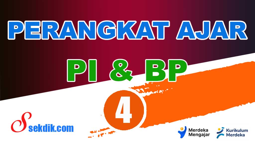 Perangkat Ajar PAI & BP Kelas 4