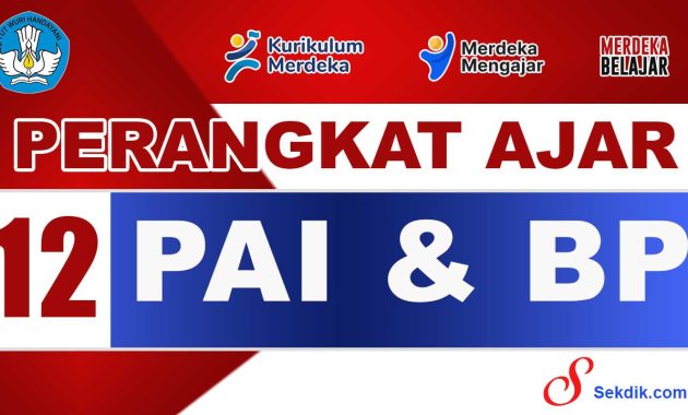 Perangkat Ajar PAI dan BP Kelas 12