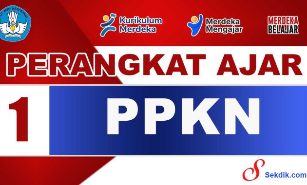 Perangkat Ajar PPKN Kelas 1
