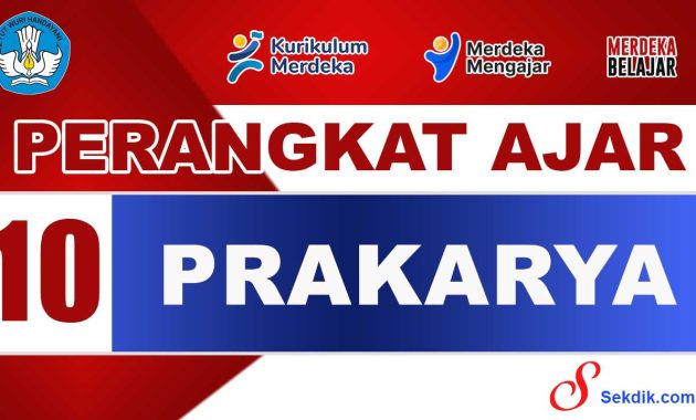 Perangkat Ajar Prakarya Kelas 10
