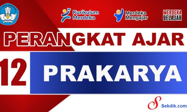 Perangkat Ajar Prakarya Kelas 12