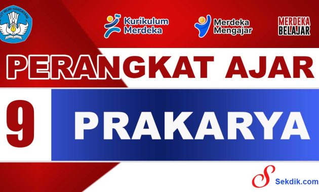 Perangkat Ajar Prakarya Kelas 9
