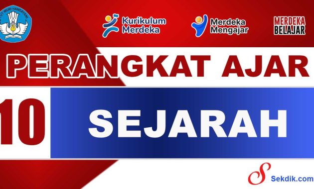 Perangkat Ajar Sejarah Kelas 10