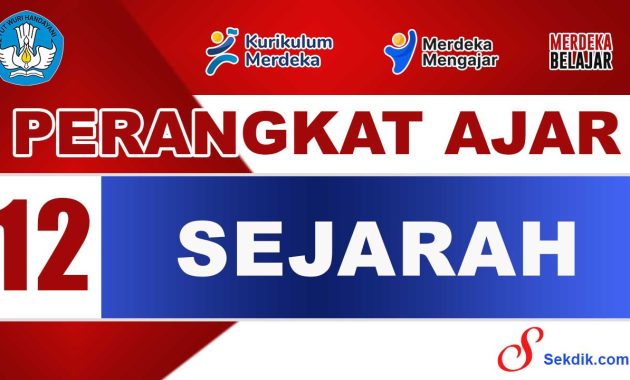 Perangkat Ajar Sejarah Kelas 12
