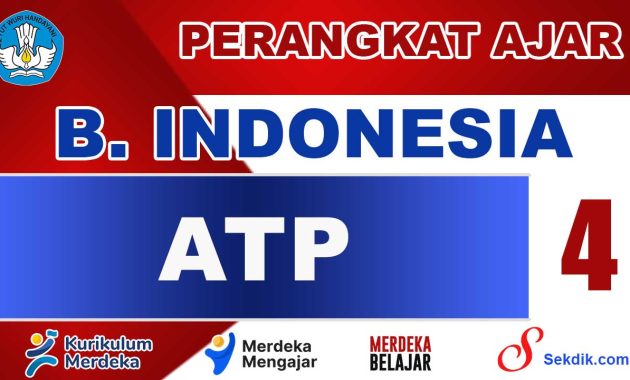 ATP Bahasa Indonesia Kelas 4