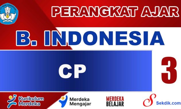 CP Bahasa Indonesia Kelas 3