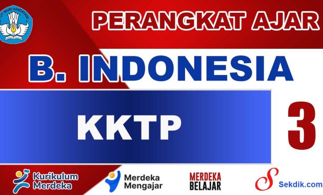 KKTP Bahasa Indonesia Kelas 3