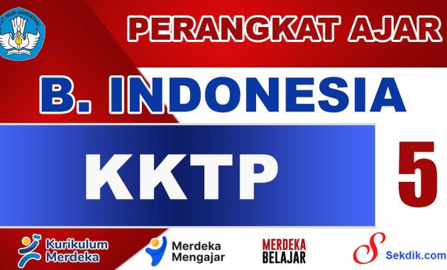 KKTP Bahasa Indonesia Kelas 5