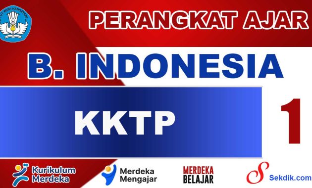KKTP Bahasa Indonesia Kelas