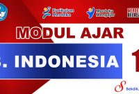 Modul Ajar Bahasa Indonesia Kelas 1
