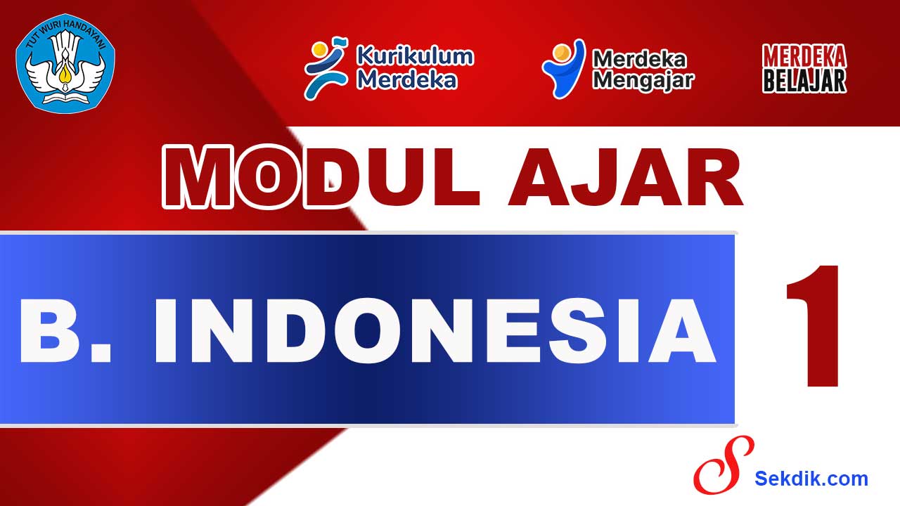 Modul Ajar Bahasa Indonesia Kelas 1
