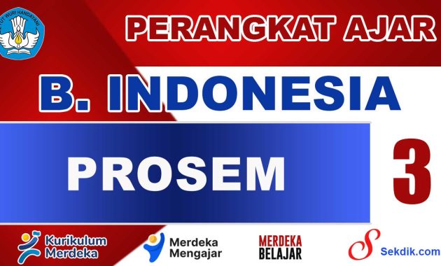 PROSEM Bahasa Indonesia Kelas 3