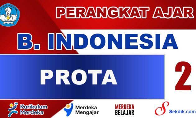PROTA Bahasa Indonesia Kelas 2